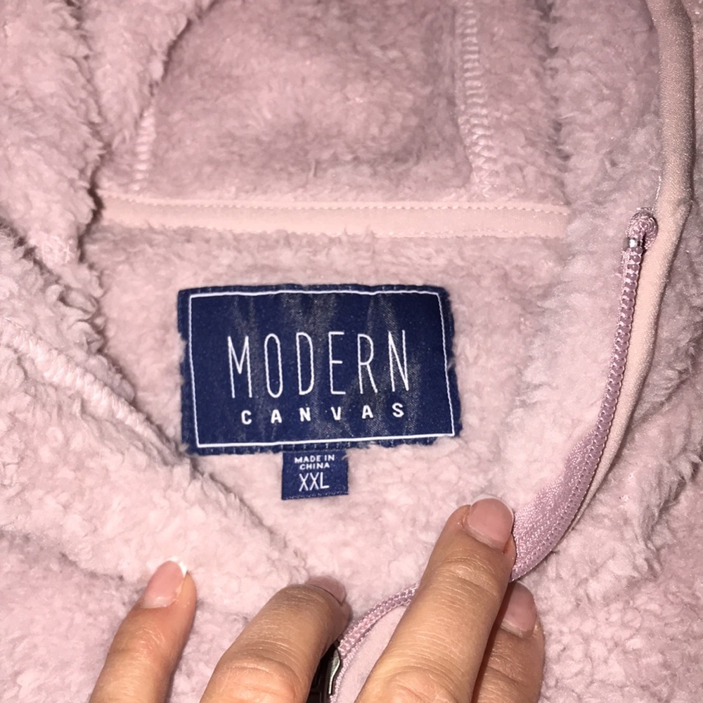 Modern Canvas Size Extra Extra Large Pocketed Zip… - image 7